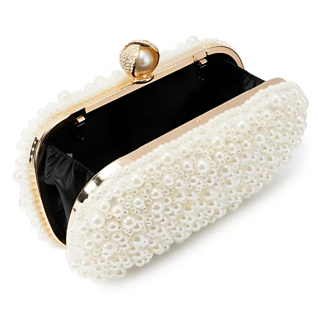 Oslo Pearl Clutch Bag