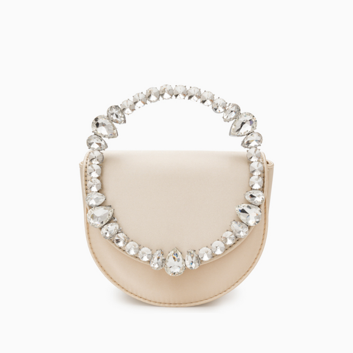 Loop Crystal Embellished Handbag