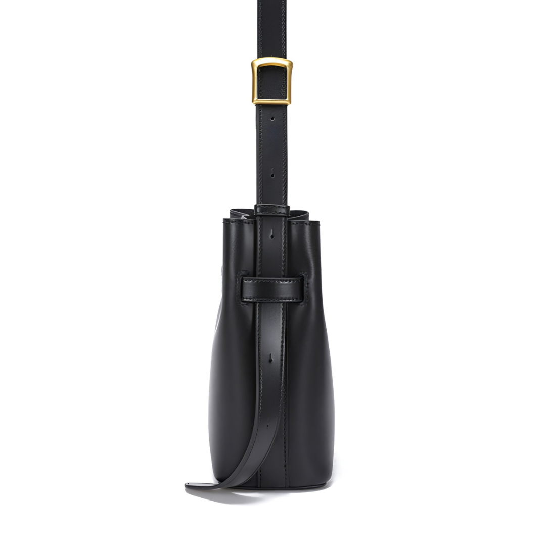 Lydia Buckle Bucket Bag