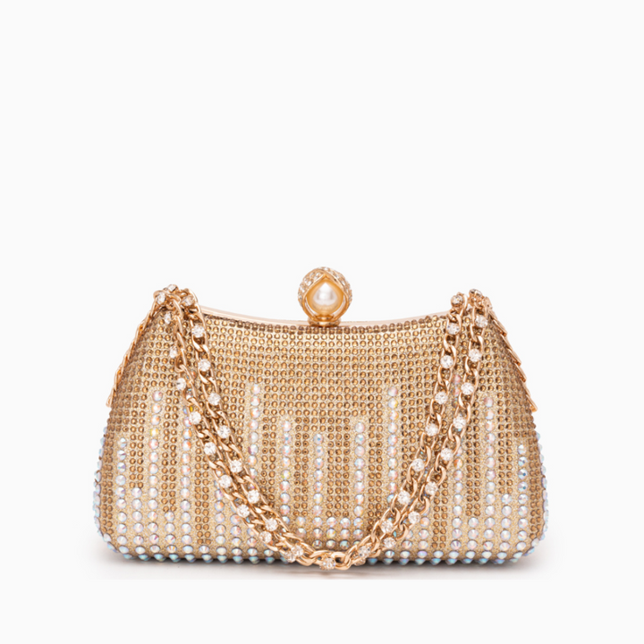 Armes Pearl-Glow Clutch Bag