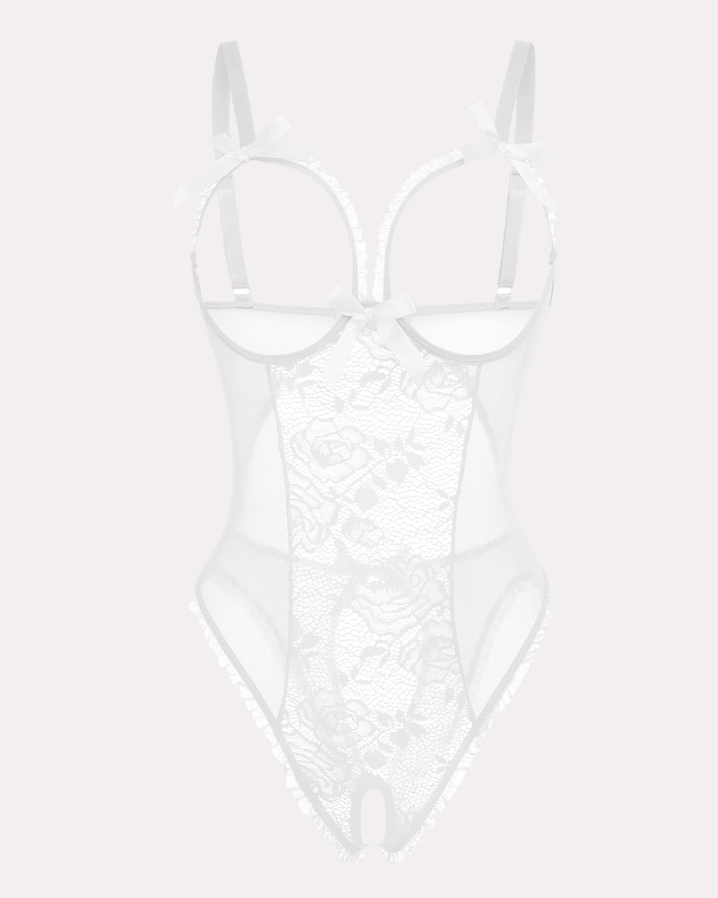 Noerisse – Christmas Lace Mini Bodysuit