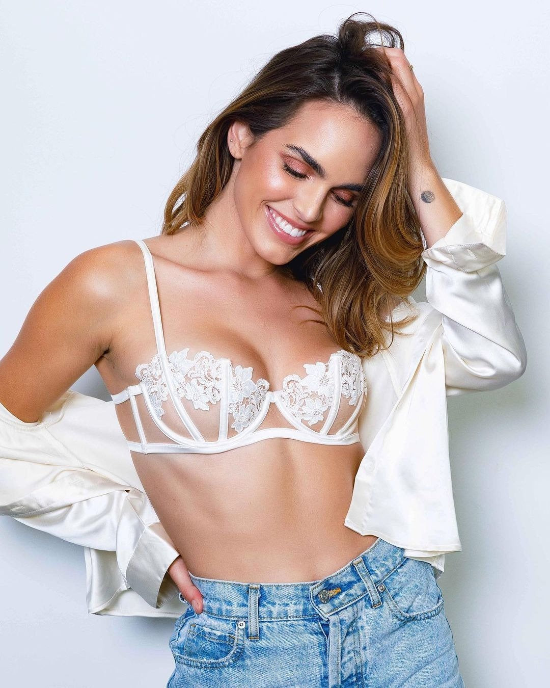 Arabella – Bridal Flower Lingerie Set