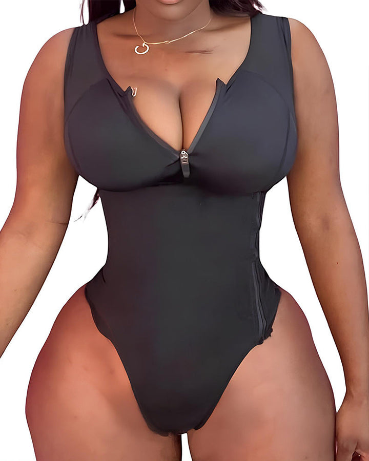 Olivyssira – Seamless Side Zipper Body Shaper