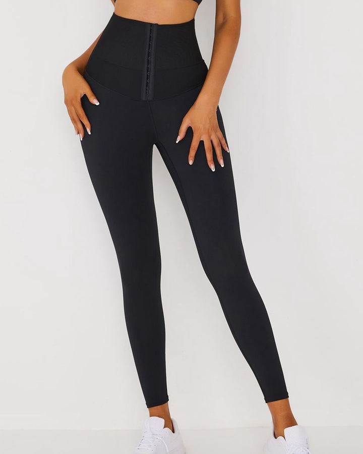 Floravyntha – High-Waist Corset Leggings