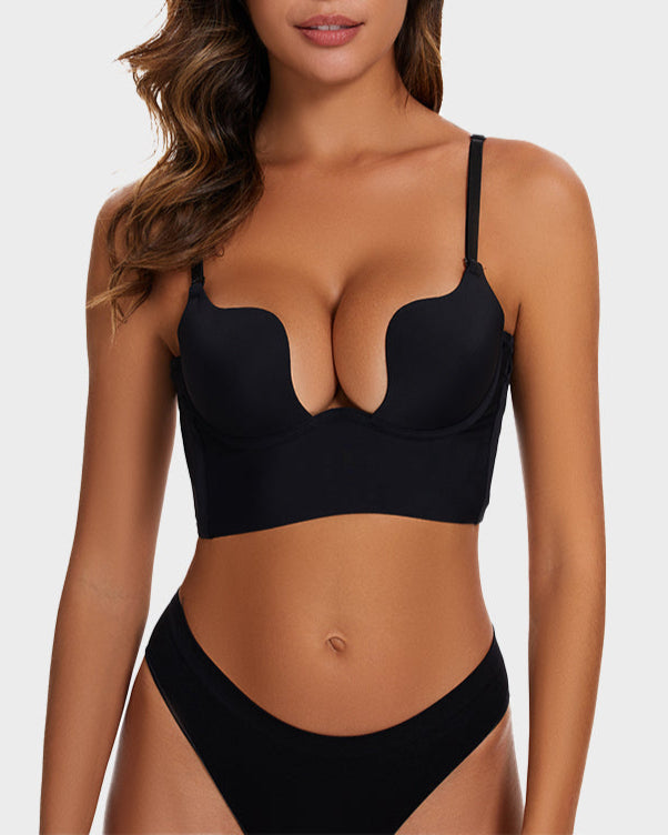 Melisandra – Two-Pack Low Back Plunge Bra