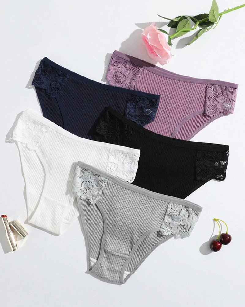 Valerissara – Low-Waist Lace Briefs