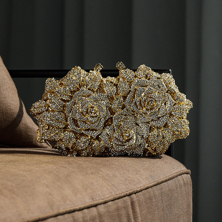 London Rose Clutch Bag