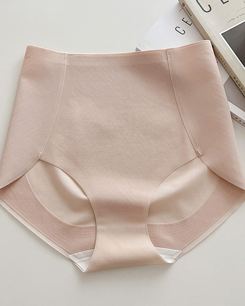 Oryndelle – Seamless Ice Silk High-Waist Panties