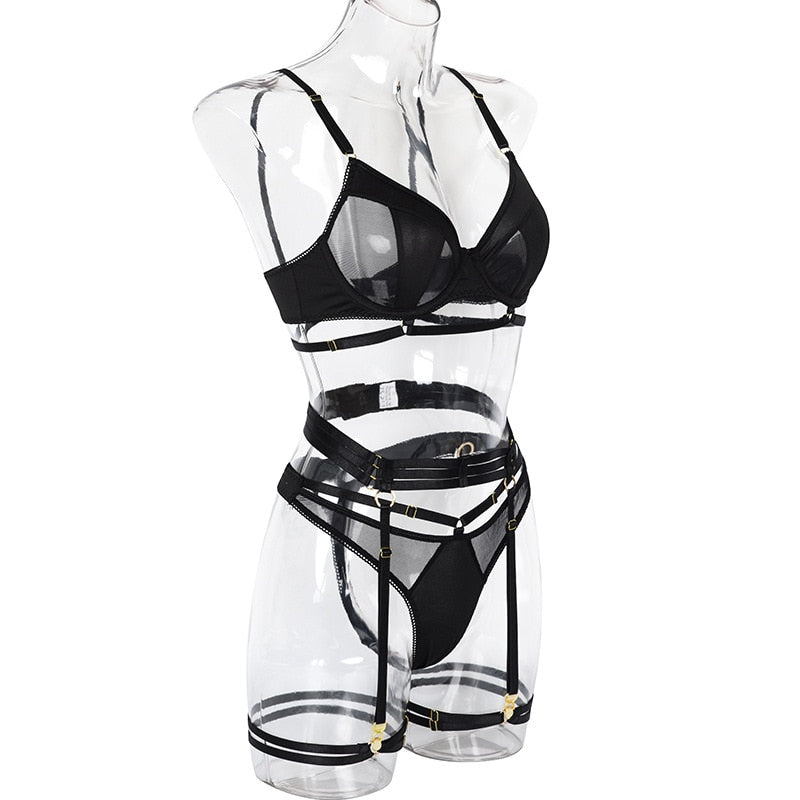 Arabesque – See-Through Lingerie Set