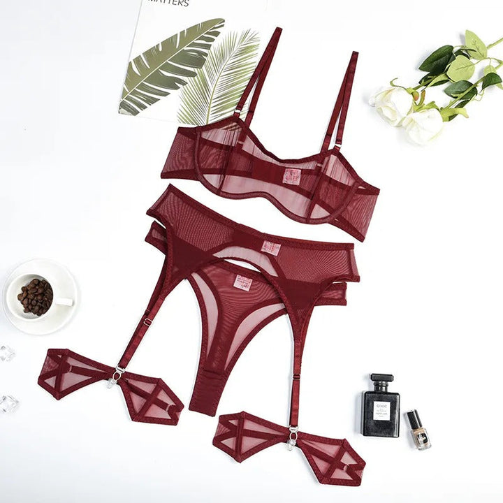 Serenity – See-Through Lingerie Set