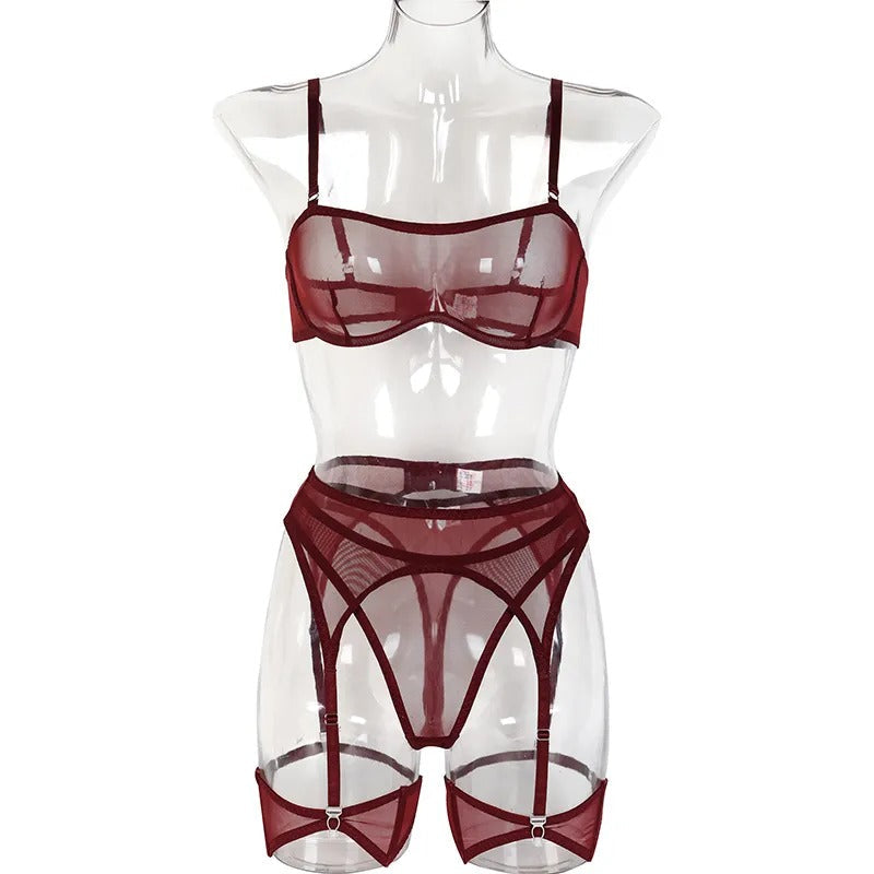 Serenity – See-Through Lingerie Set