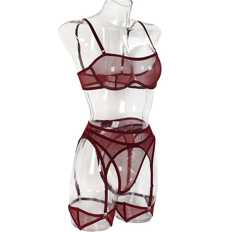 Serenity – See-Through Lingerie Set