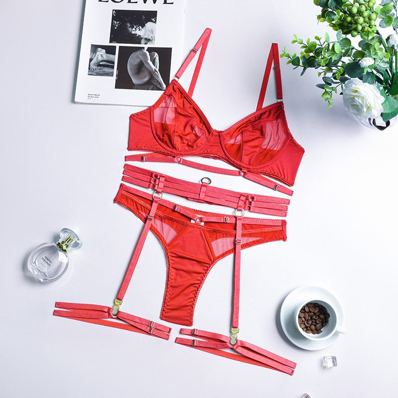 Arabesque – See-Through Lingerie Set