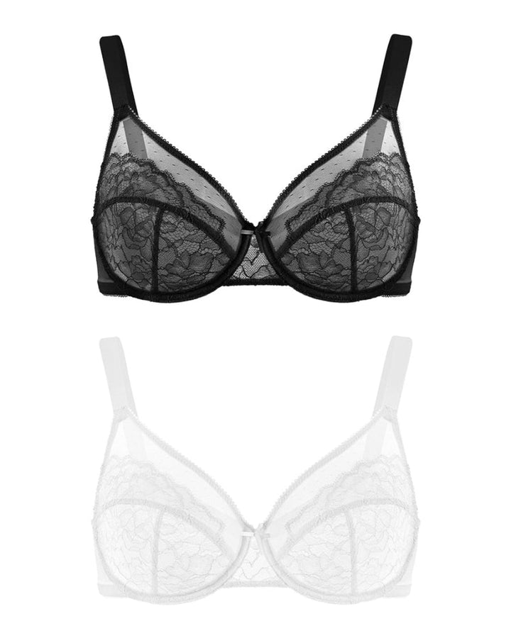 Meliorayneae – Two-Pack Plus Size Full Coverage Minimizer Bras