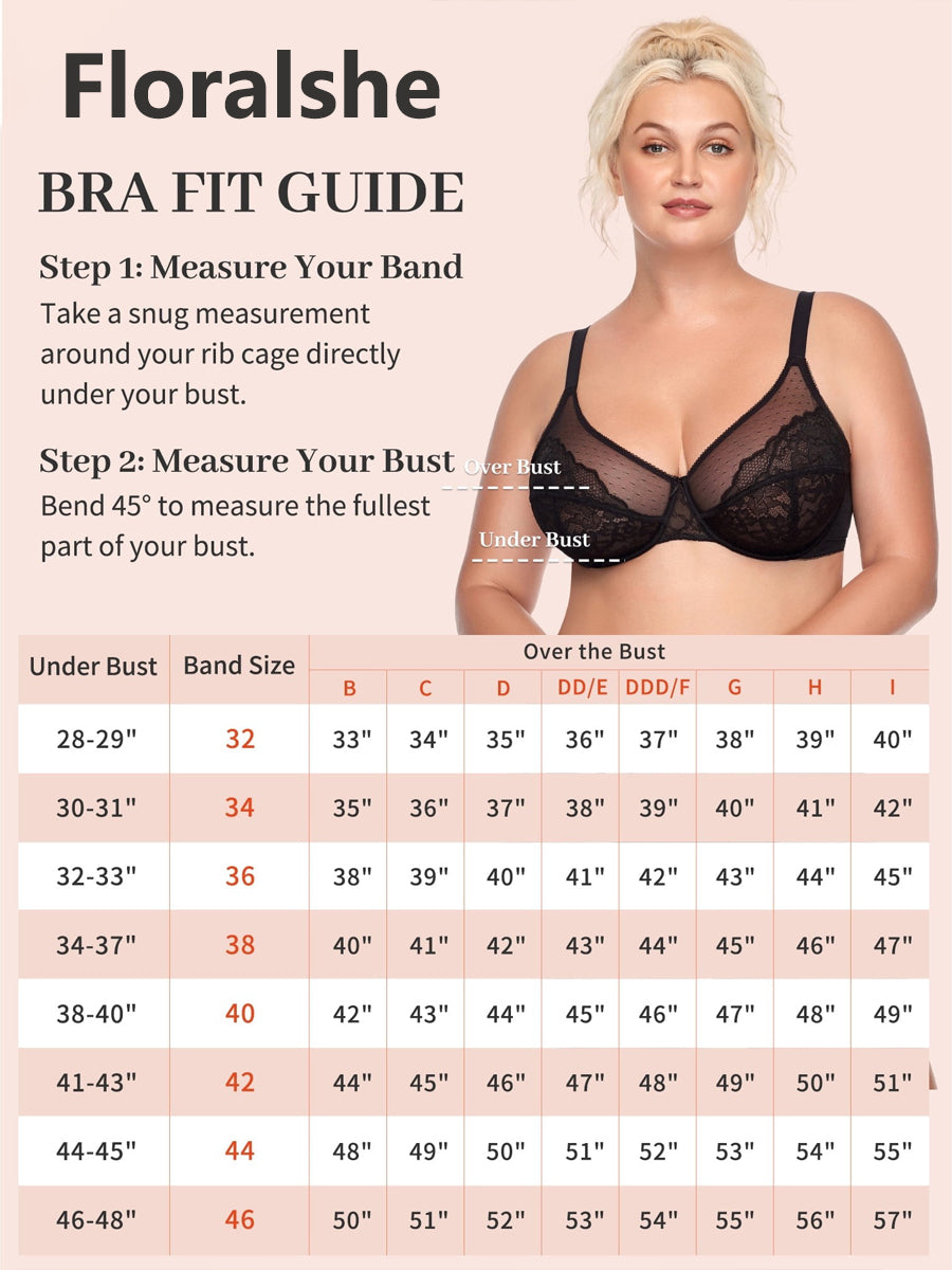 Serenyvae – Plus Size Full Coverage Minimizer Bra