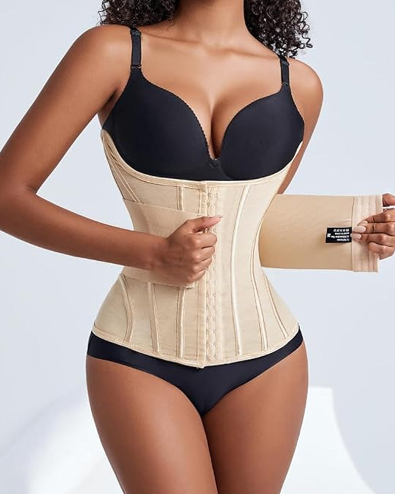 Sylvarenneira – Steel Bone Waist Trainer Bodysuit