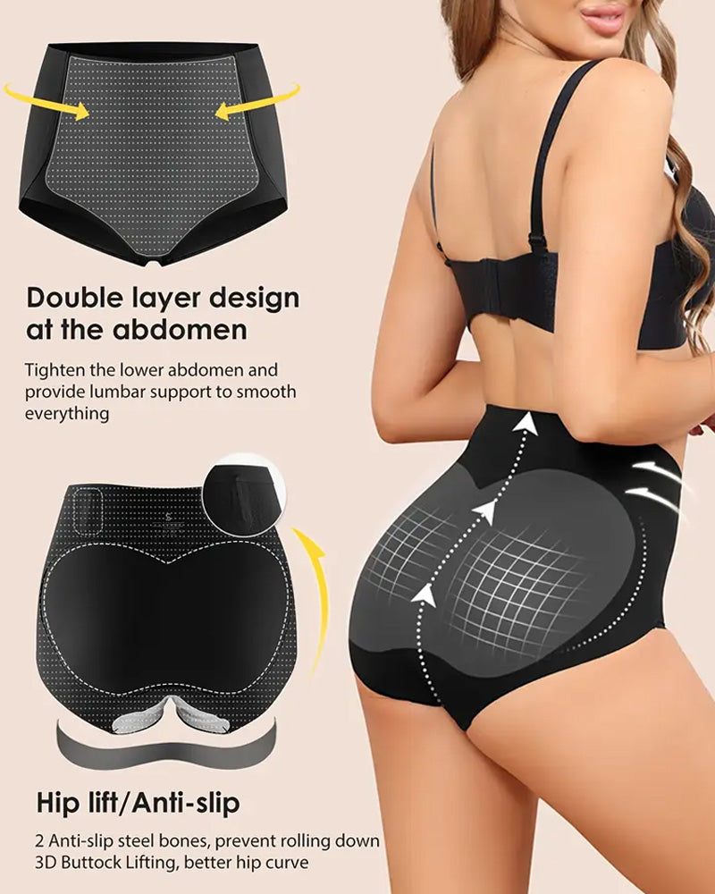Melvarissea – Three-Pack High-Waist Tummy Control Underwear