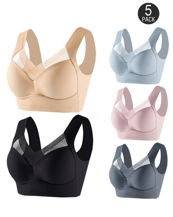 Valerissey – Seamless Deep Cup Wireless Bra