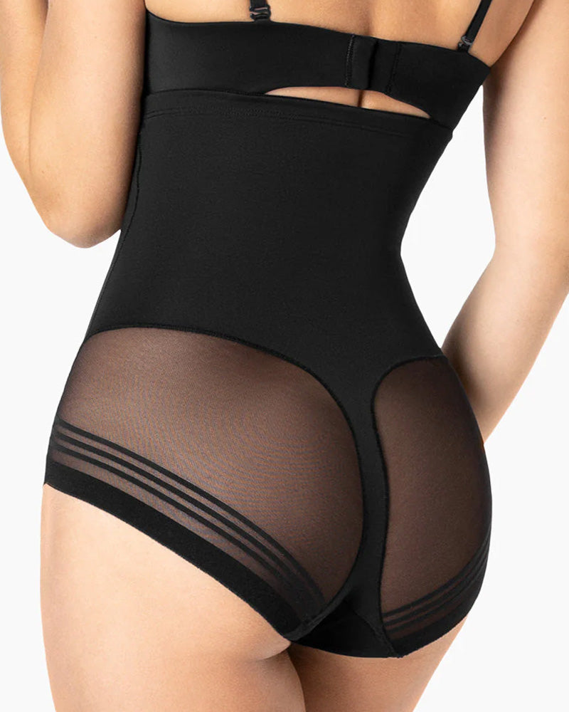 Eveloriae – Mesh Hip-Lifting Tummy-Control Panties