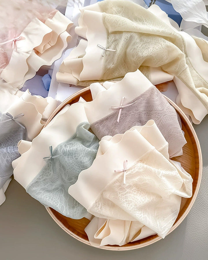 Calystria – Ice Silk Mid-Waist Lace Panties