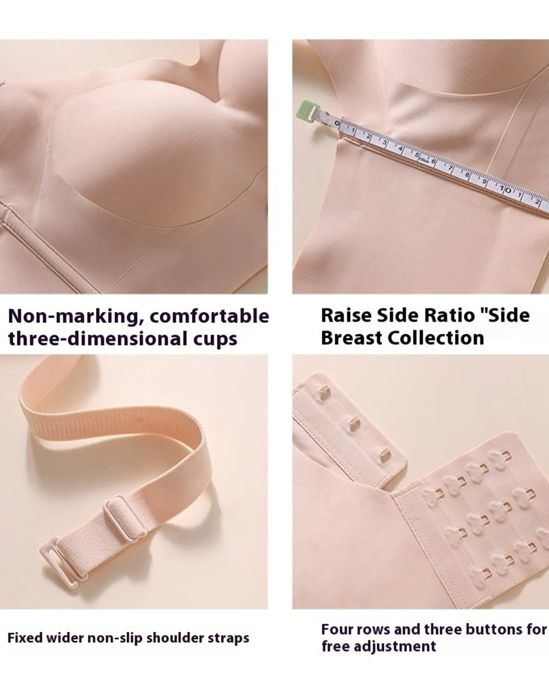 Sylvarenneya – Seamless Push-Up Bra with Rotating Buckle