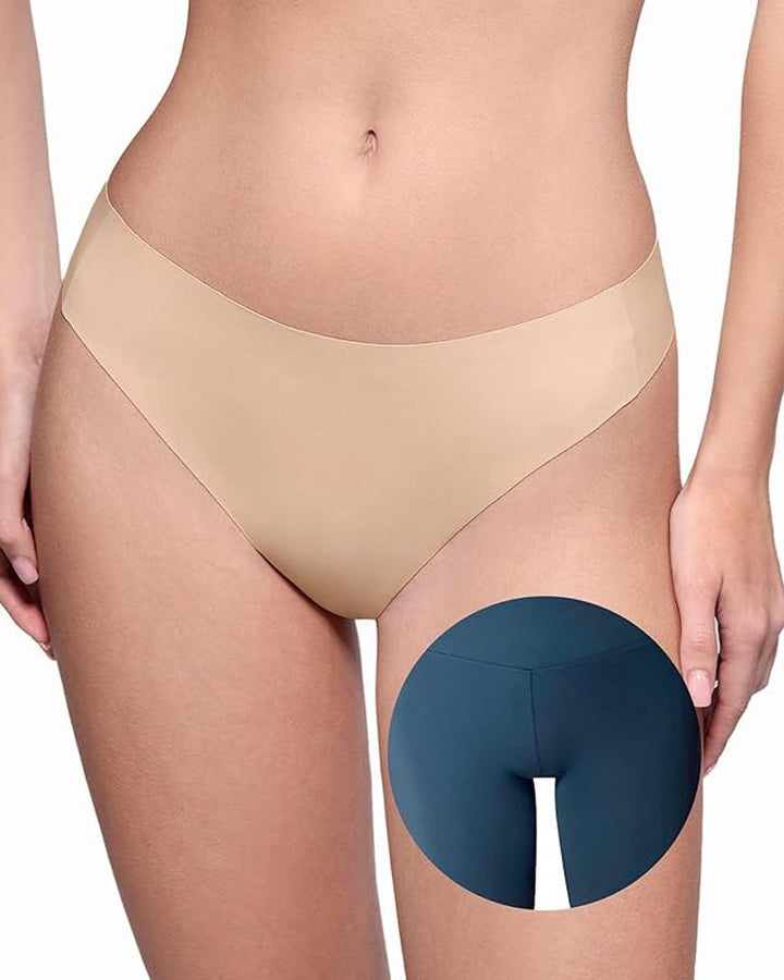 Calisynara – Seamless Cameltoe-Proof Shaping Thongs