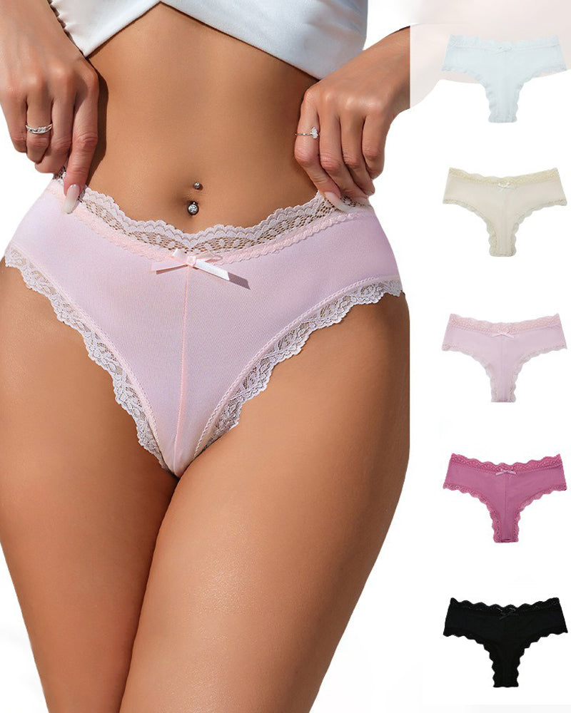 Serenyvaia – Plus Size Lace Cotton Panties