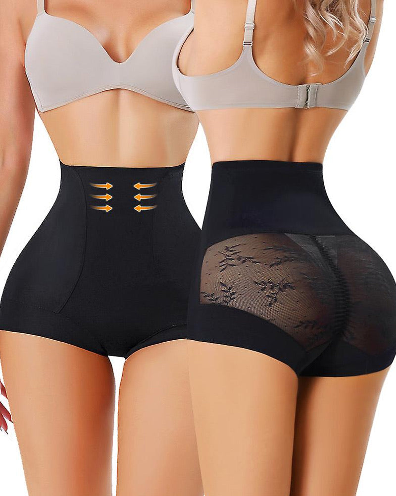 Cyralithyne – High-Waist Mesh Shaping Panties