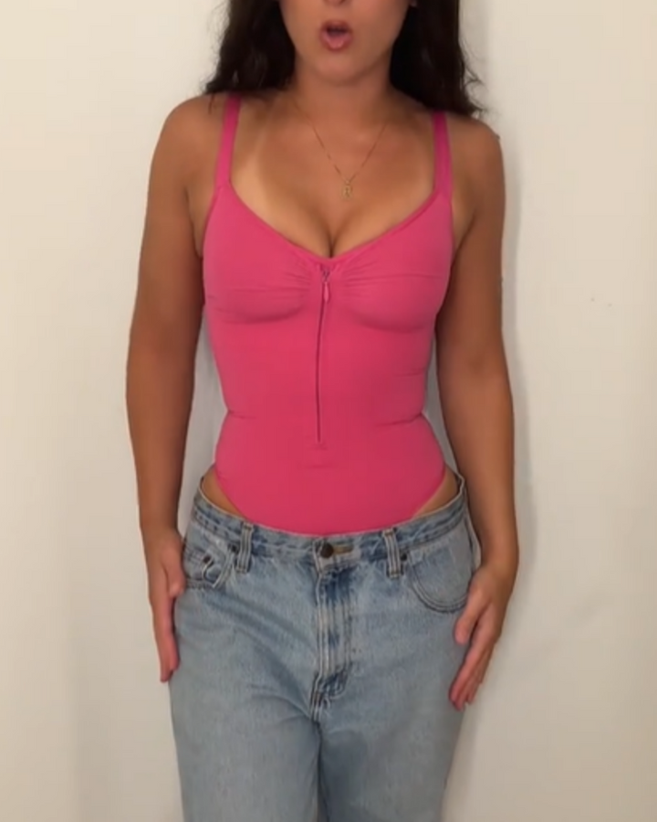 Calisynra – Seamless Zipper Body Shaper