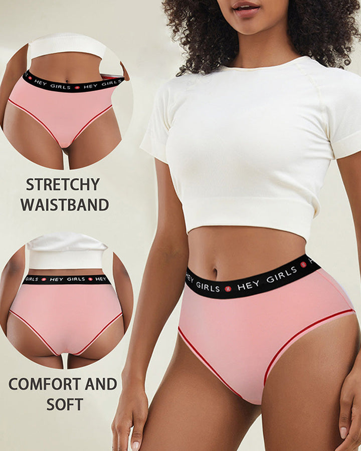 Aveloria – Four-Pack Color Block Mid-Rise Briefs