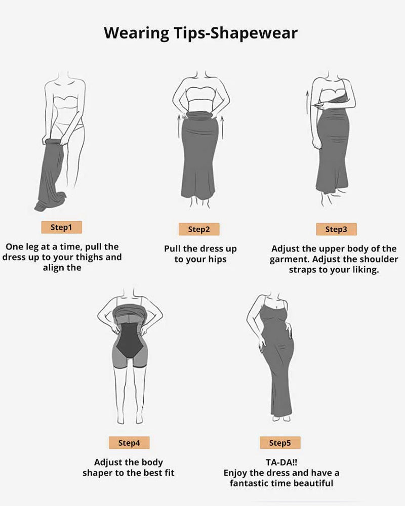 Evyrielle – Waist & Hip Lifting Shapewear Dress