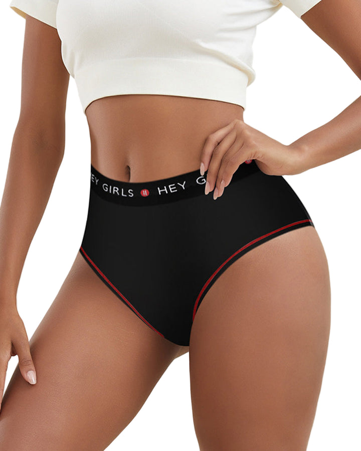 Aveloria – Four-Pack Color Block Mid-Rise Briefs