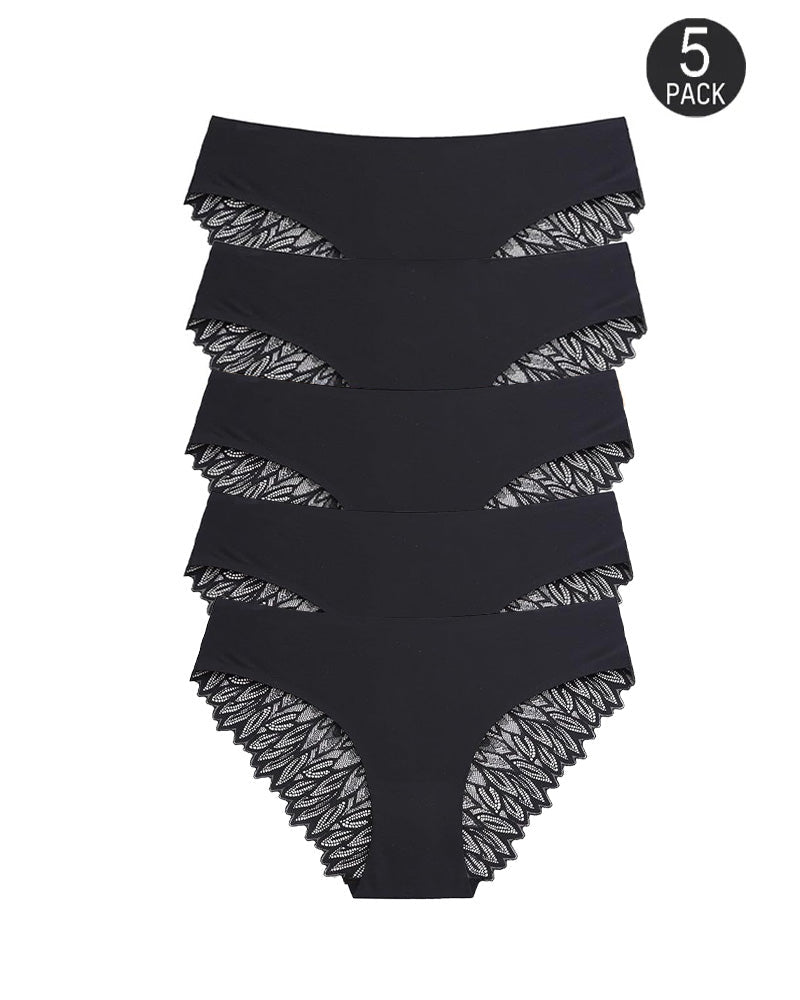 Cyralynae – Five-Pack Seamless Lace Panties