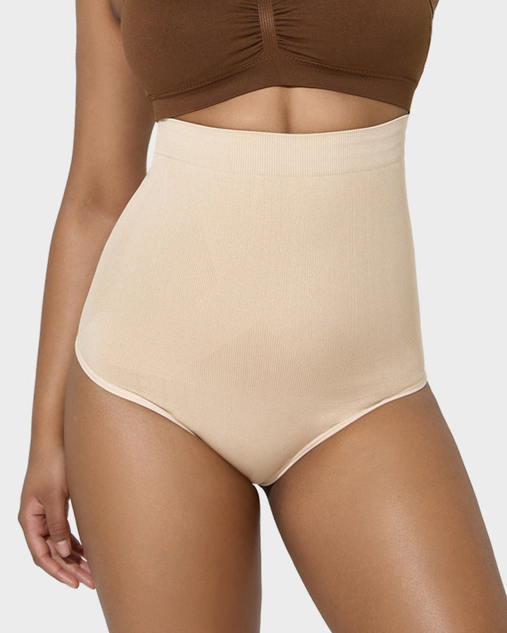 Sylvarissea – Two-Pack High-Waist Tummy Control Thongs