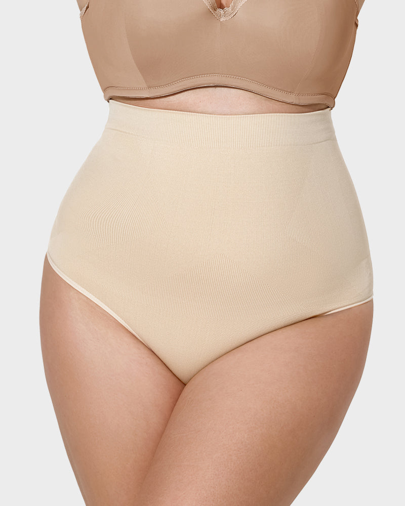 Sylvarissea – Two-Pack High-Waist Tummy Control Thongs