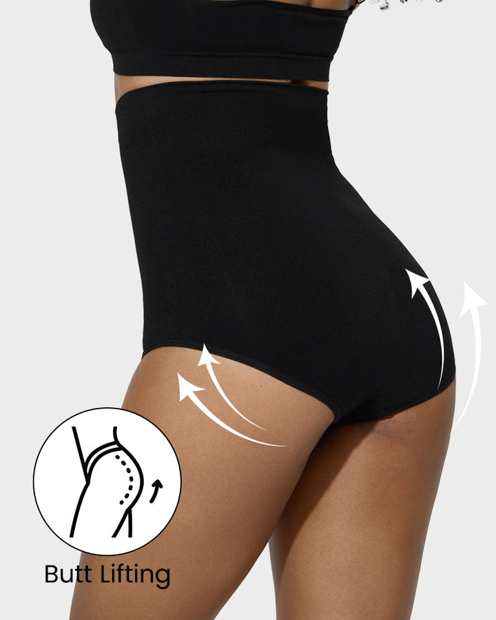 Cyralynthaes – Two-Pack High-Waist Tummy Control Briefs