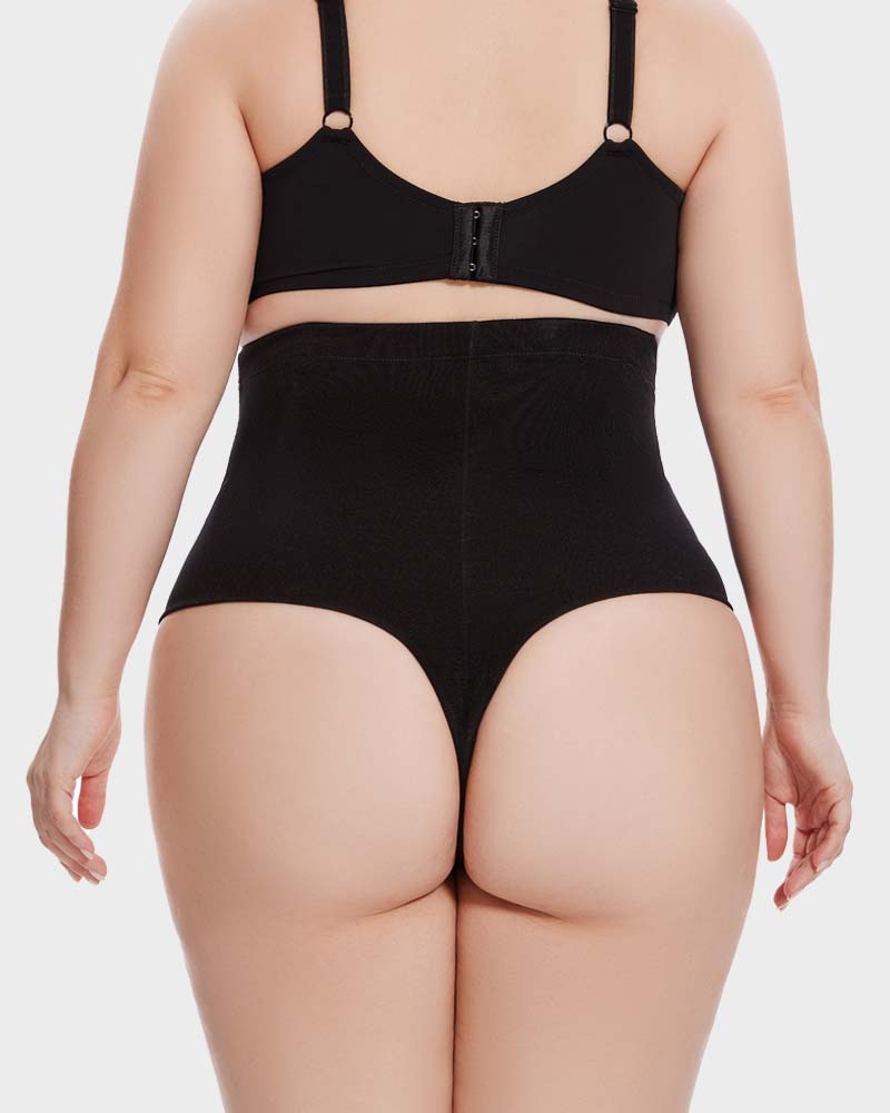 Cyralynxia – High-Waist Mesh Shaping Thong