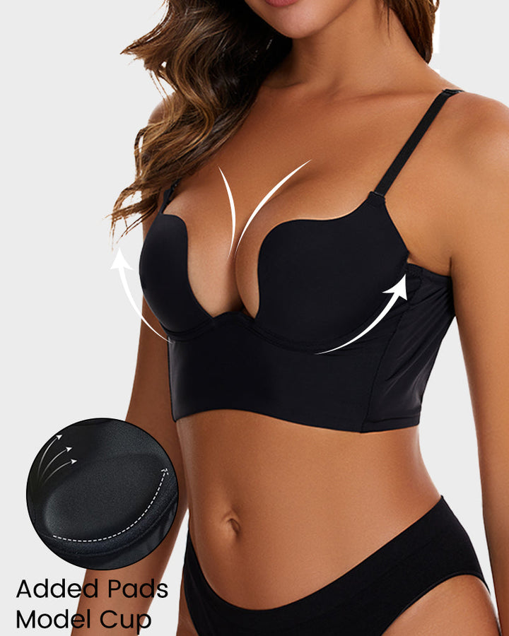 Melisandra – Two-Pack Low Back Plunge Bra