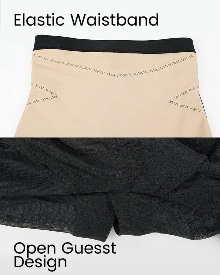 Danyca – High-Waist Mesh Shaping Shorts