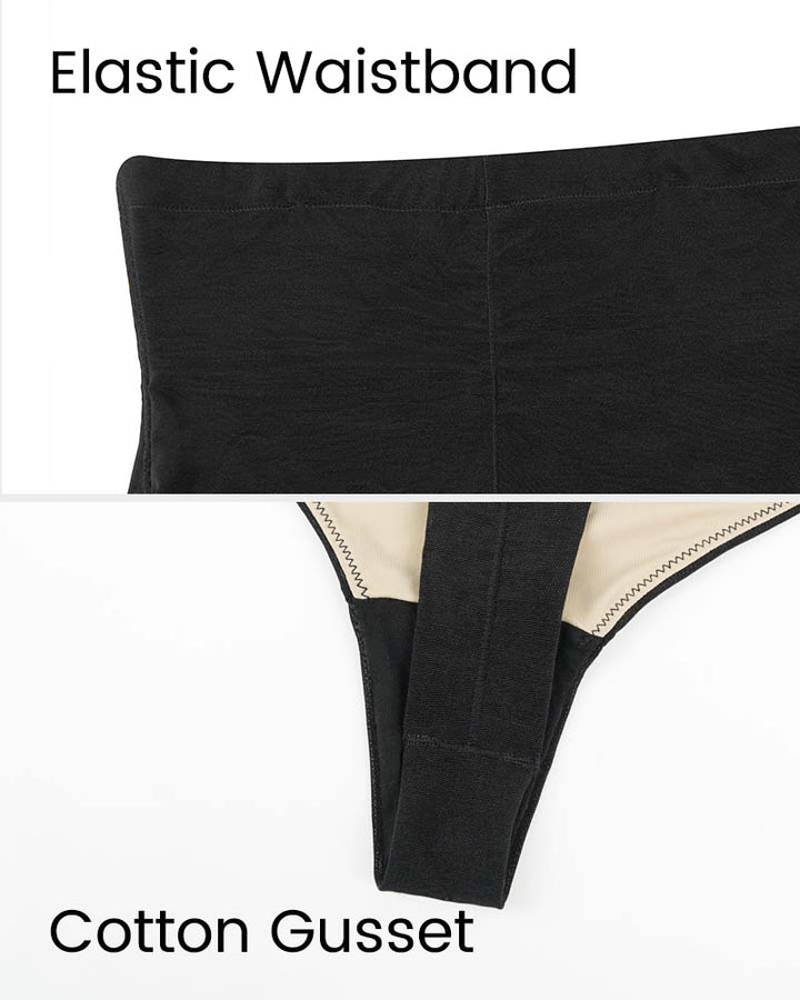 Cyralynxia – High-Waist Mesh Shaping Thong