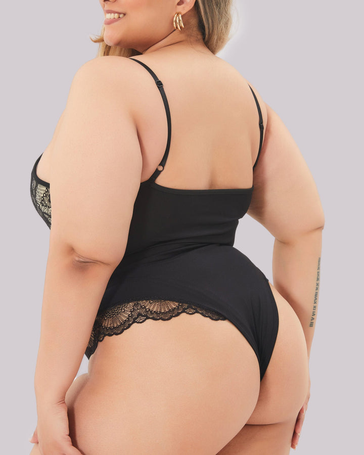 Caliviennee – Lace Shapewear Bodysuit