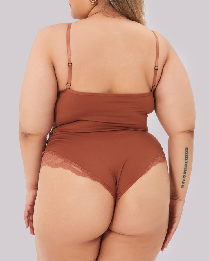 Caliviennee – Lace Shapewear Bodysuit