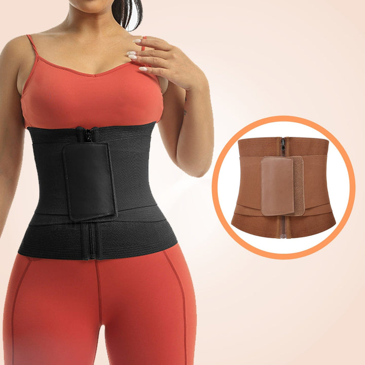 Evelyssandra – Velcro & Zipper Corset Waist Shaper