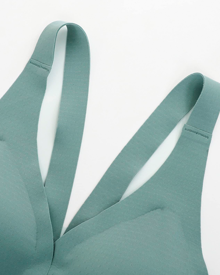Auralisse – Deep V Front Closure Push-Up Bra