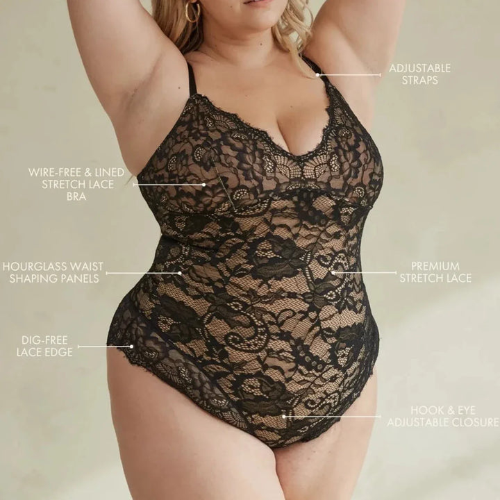 Elarisse – Shaping Lace Bodysuit