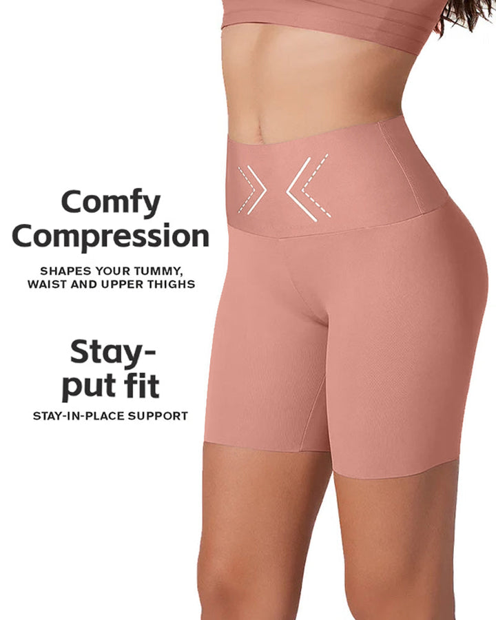 Calyssia – Seamless High-Waist Shaping Shorts