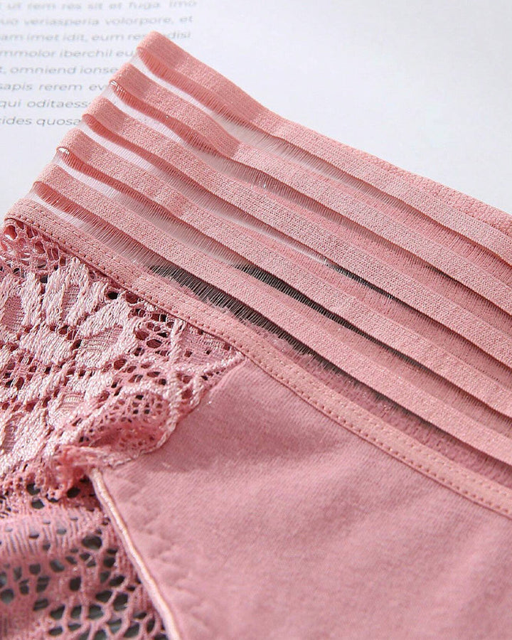 Cyralissevia – High-Waist Lace Seamless Panties