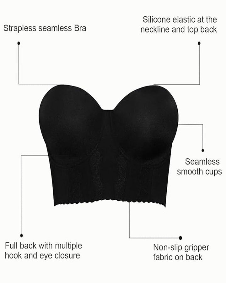 Olivyssane – Full Bust Seamless Support Bra