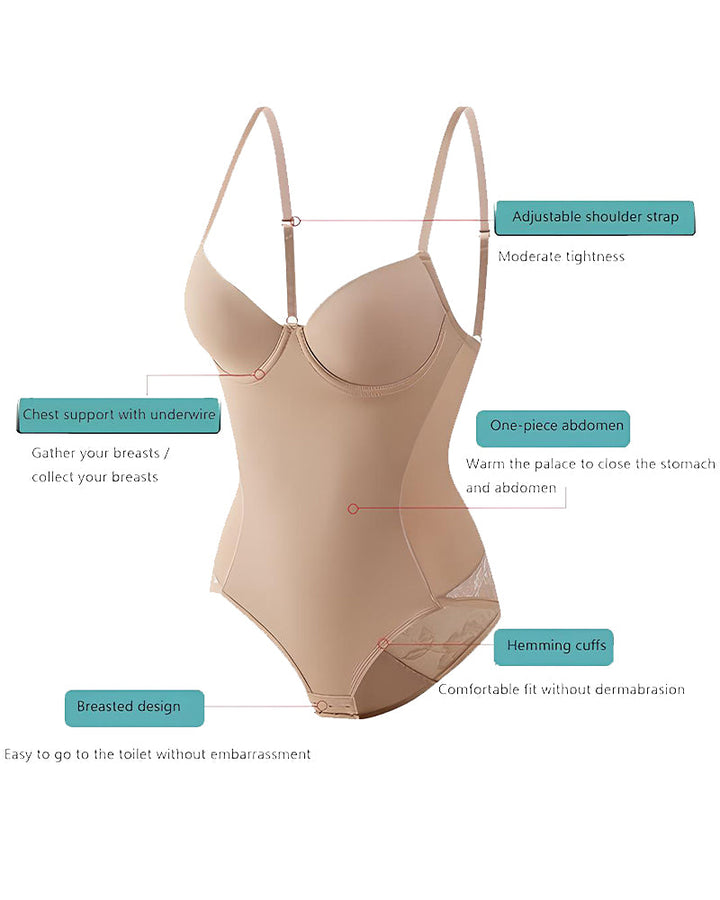 Isyldra – Tummy-Control Lace Body Shaper