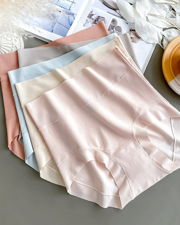 Elandria – Five-Pack High-Waist Cotton Briefs